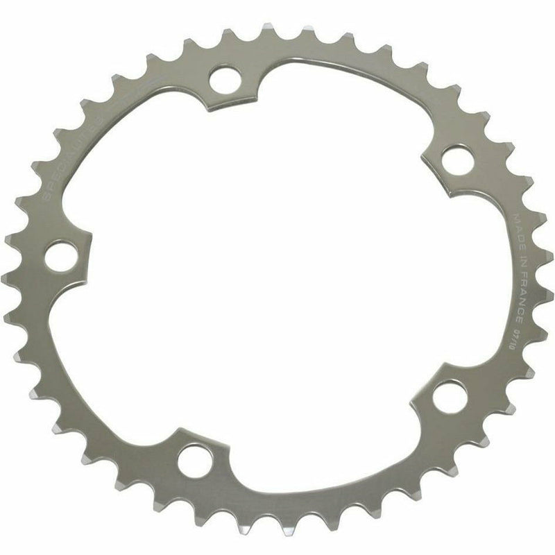 Specialites TA Alize Middle 9/10X 130 PCD Chainring Silver