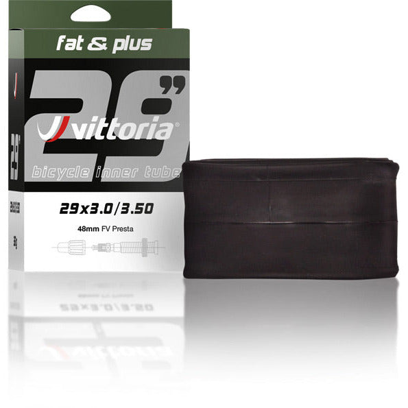 Vittoria Fat And Plus FV Presta 48 MM Inner Tubes Black