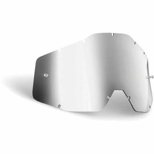 FMF Goggles Powerbomb/Powercore Youth Replacement Lens Anti-Fog Silver Mirror