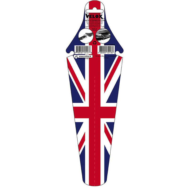 Velox Under Saddle Mudguard UK Flag