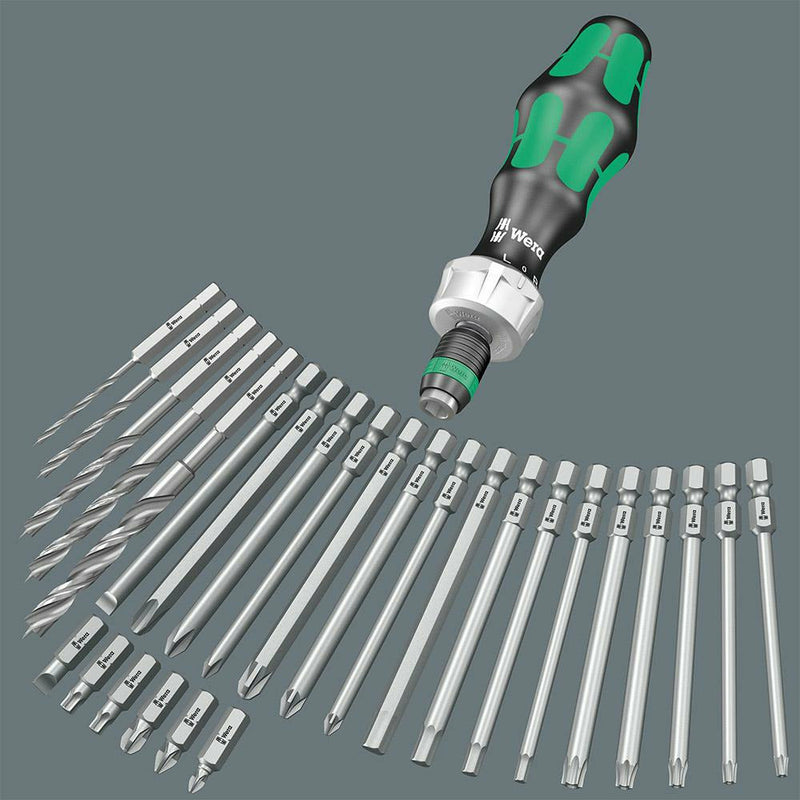 Wera Screwdriver 60 Ratchet Screwdriver Set - 17 Pieces