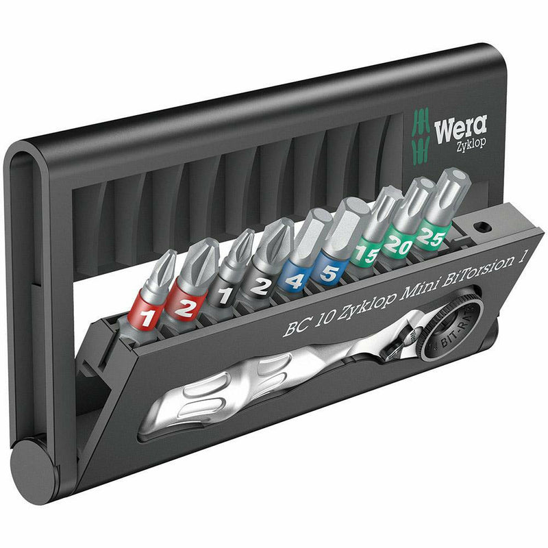 Wera Ratchet Bit Set - 10 Pieces