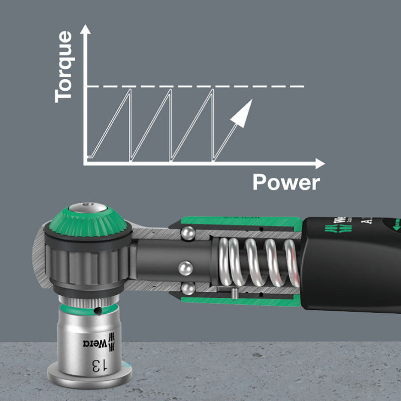 Wera Tools Safe-Torque A 1 Wrench 2-12 NM 1/4 Square Drive