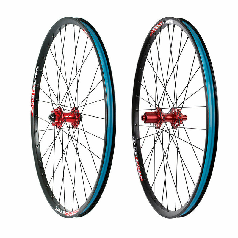 Halo Chaos Downhill / Enduro Red Ltd Ed Wheelsets SU150 HG Black