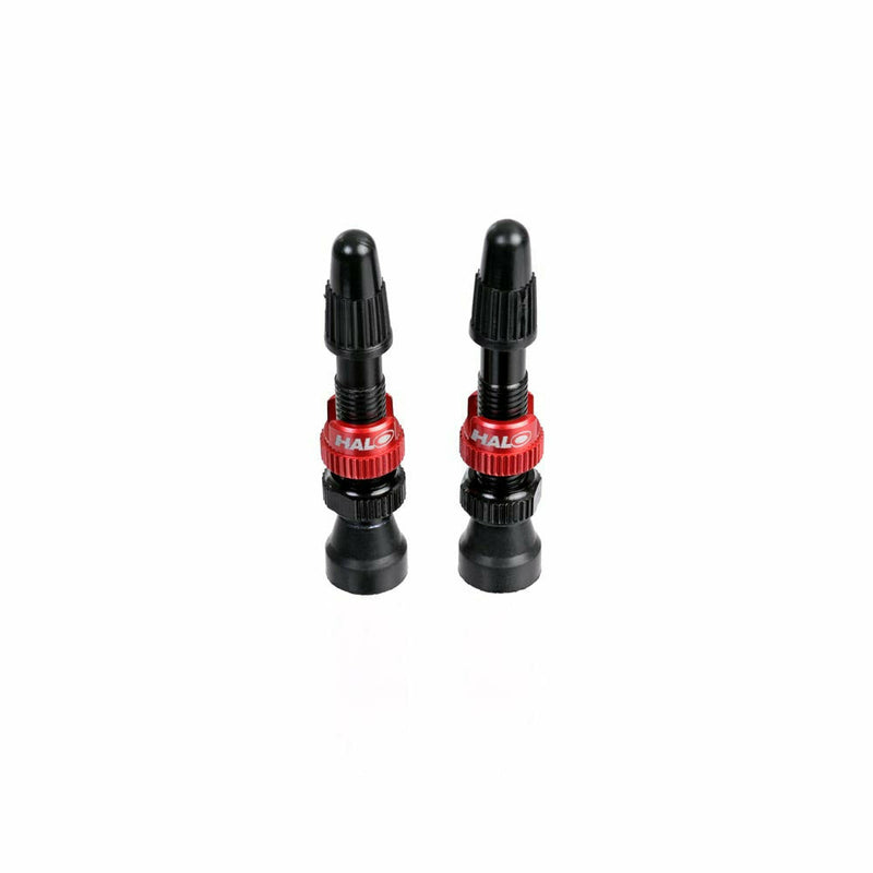 Halo Tubeless Valves Black