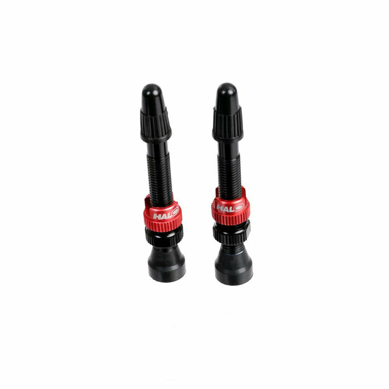 Halo Tubeless Valves Black