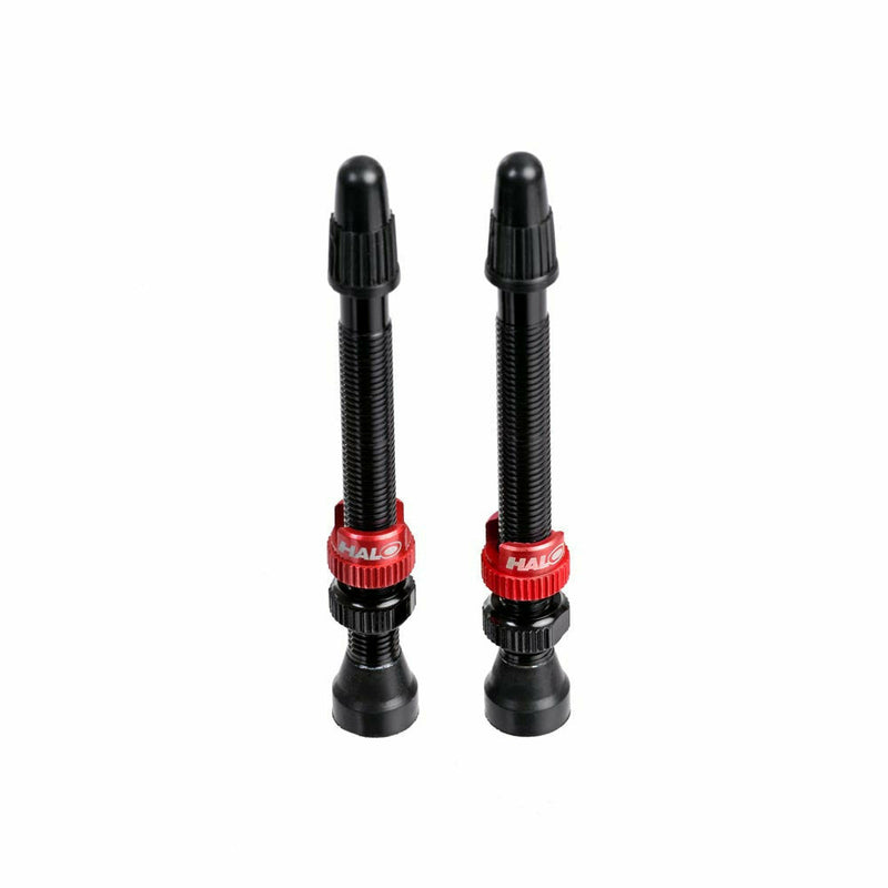 Halo Tubeless Valves Black