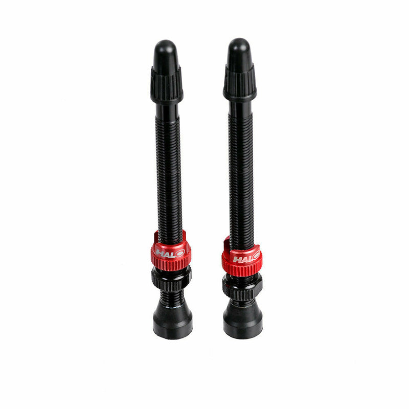 Halo Tubeless Valves Black