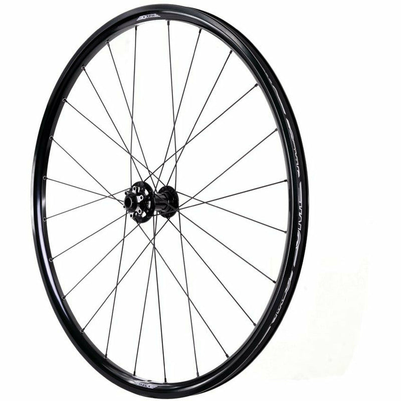 Halo White Line 2 Disc Front Wheels Black