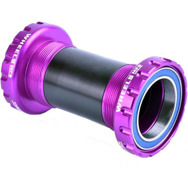 Wheels Manufacturing BSA Threaded Frame ABEC-3 Bearings For SRAM DUB Purple