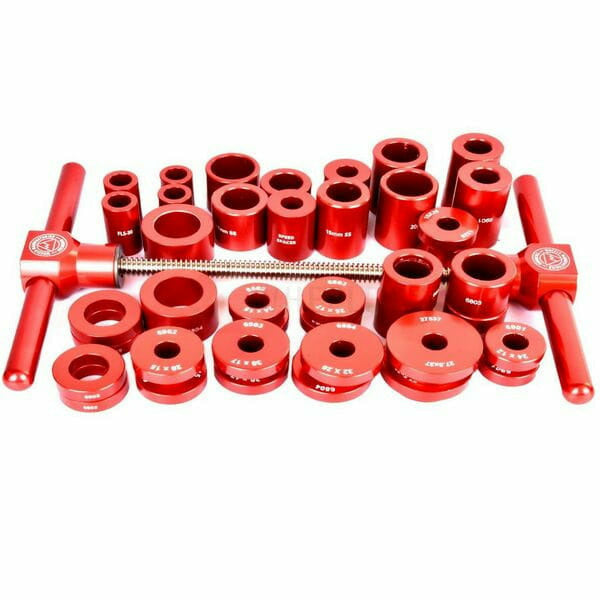 Wheels Manufacturing Bike Bearing Press Pro Kit Red