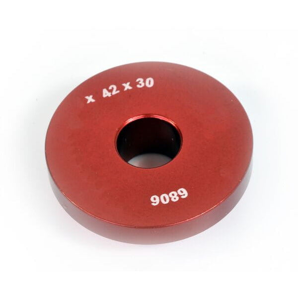 Wheels Manufacturing Open Bore Drift Bearings Red