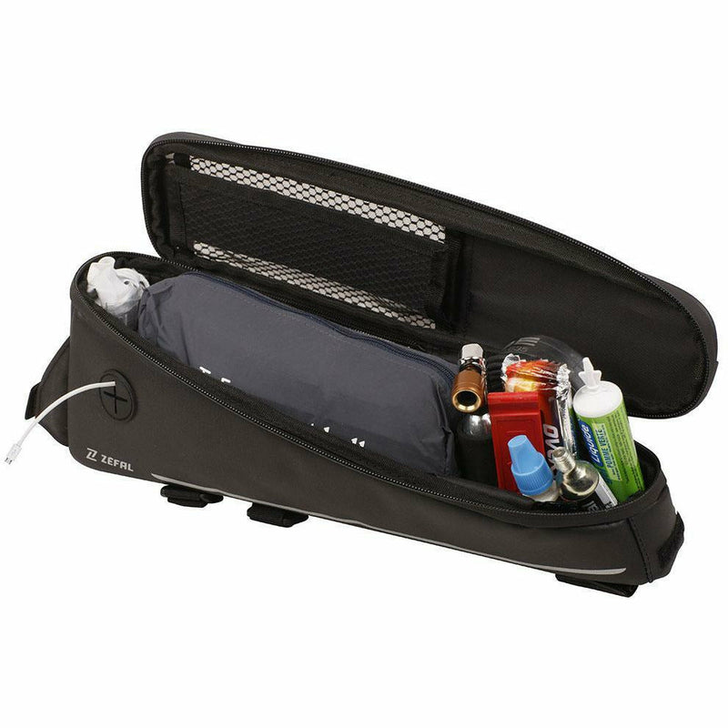 Zefal Console Pack T3 2 In 1 Top Tube Bag Black